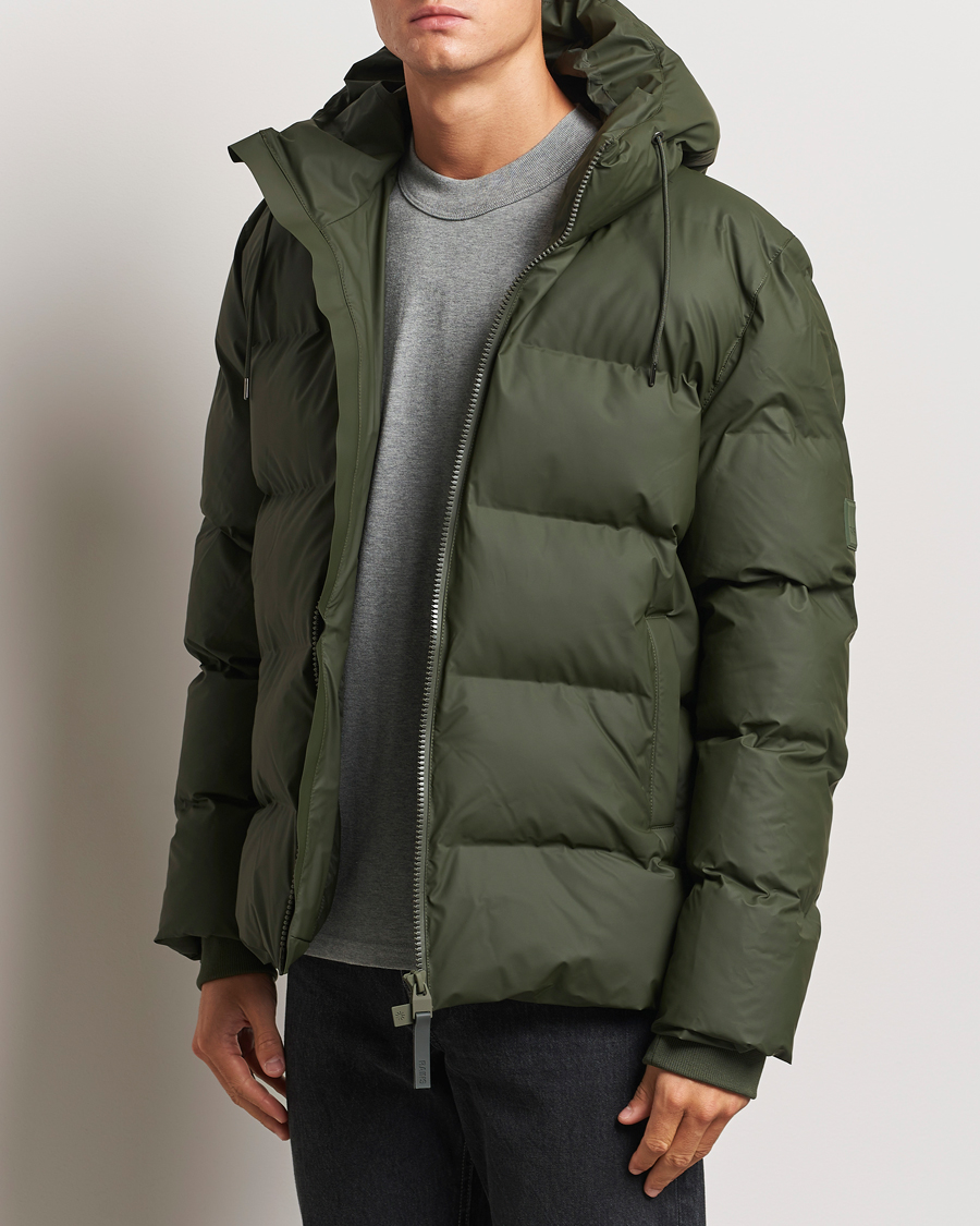 Herre |  | RAINS | Alta Puffer Jacket Green