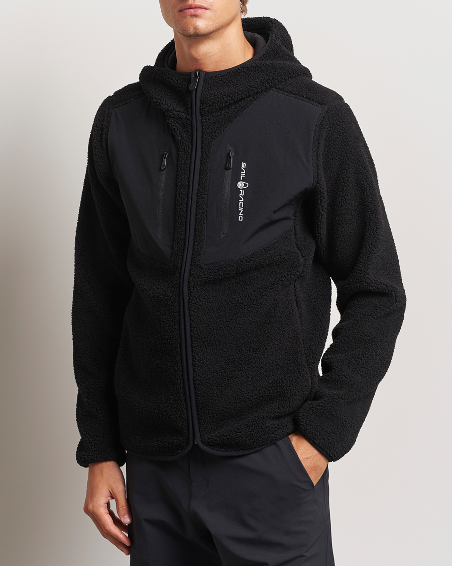 Herre | Nyheder | Sail Racing | Patrol Pile Full Zip Hoodie Carbon