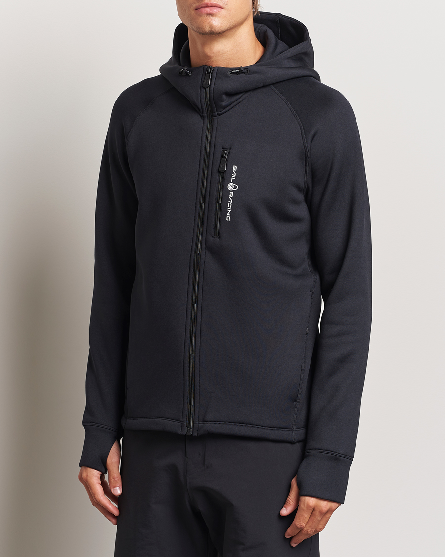 Herre |  | Sail Racing | Spray Powerstretch Full Zip Hoodie Carbon