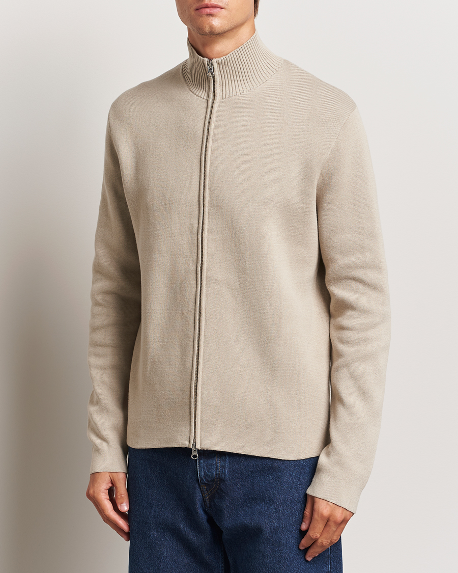 Herre |  | Samsøe Samsøe | Niklas Full Zip Abbey Stone