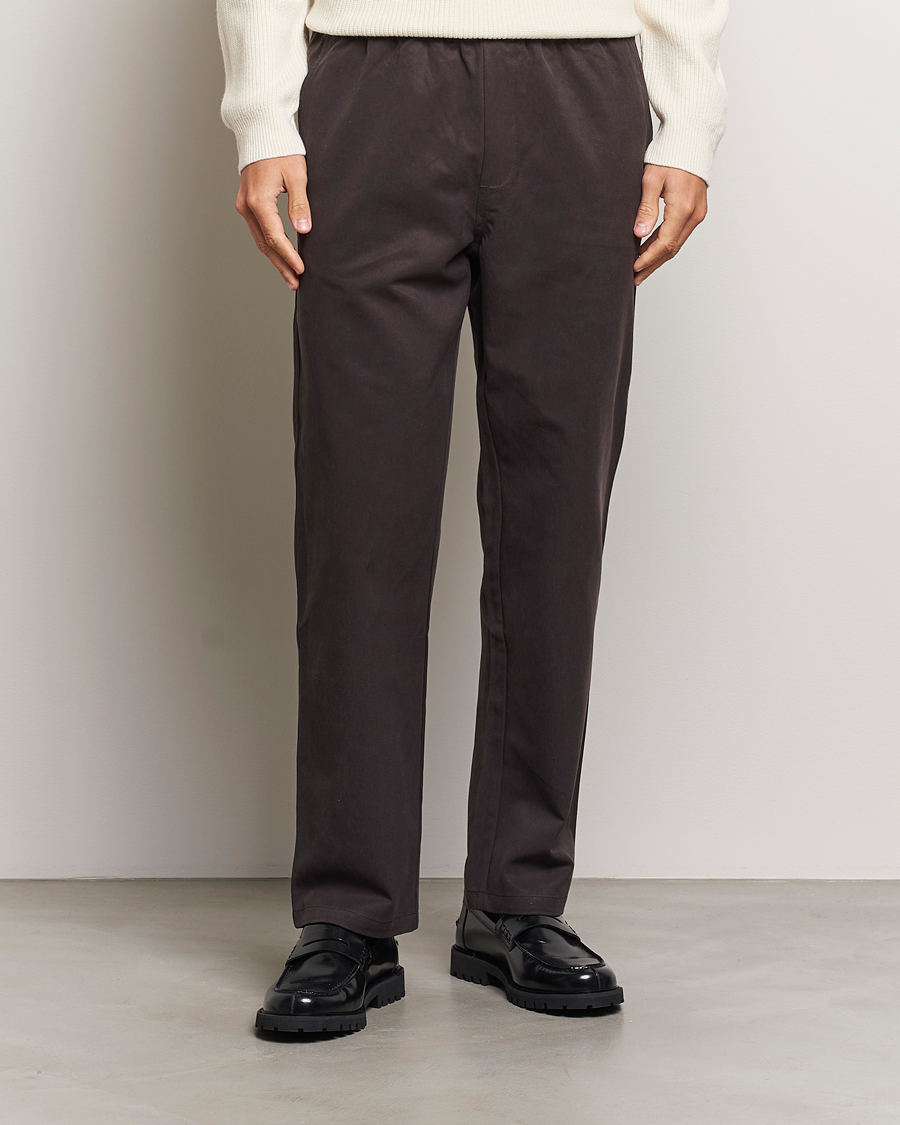 Herre |  | Samsøe Samsøe | Jabari Drawstring Trousers Chocolate Brown