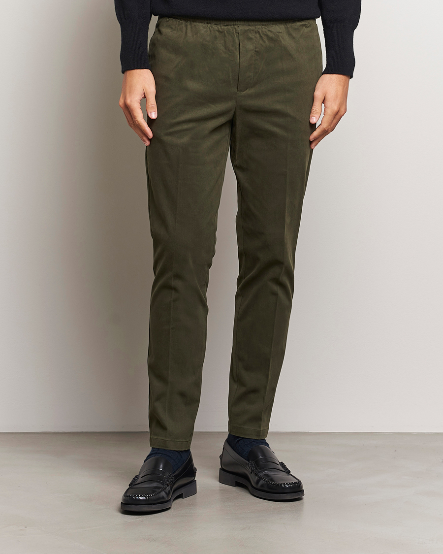 Herre |  | Samsøe Samsøe | Smith Drawstring Trousers Forest Night