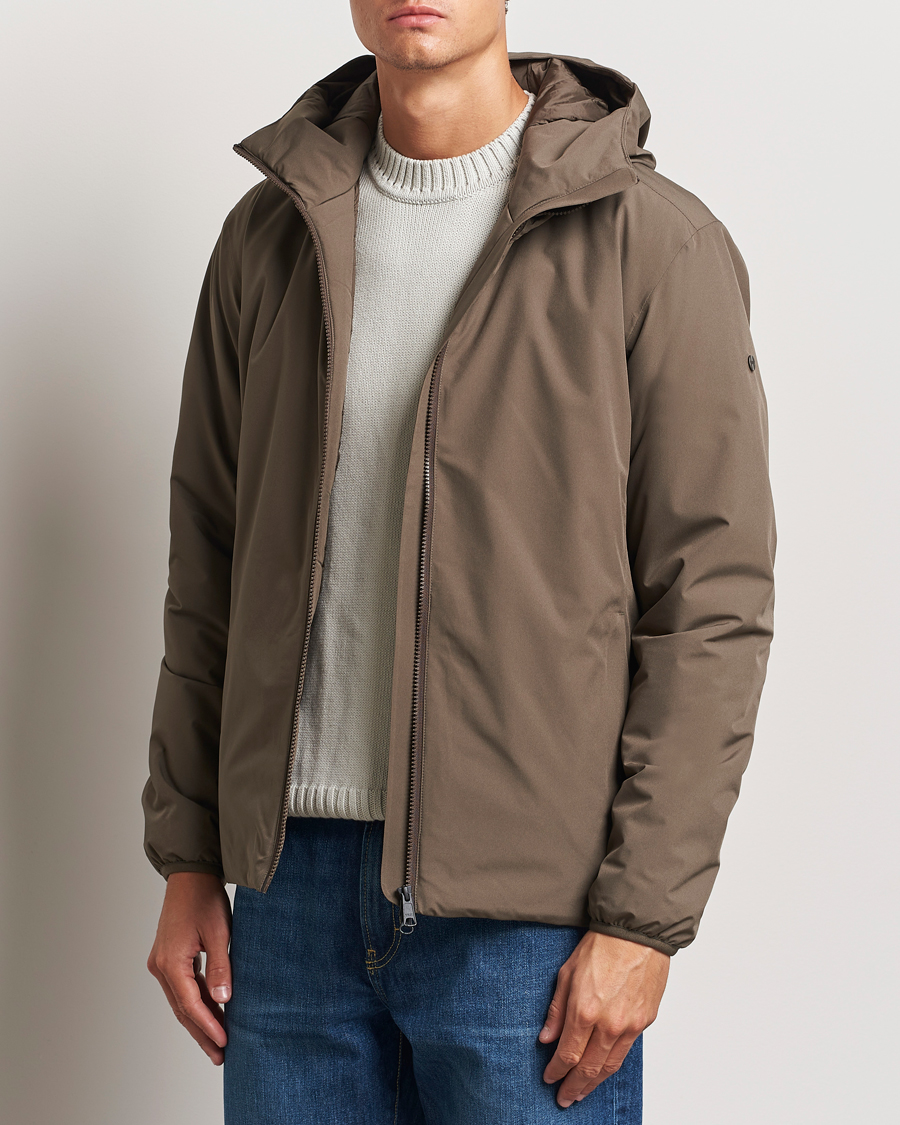 Herre |  | Scandinavian Edition | Nimbus Padded Hood Jacket Major Brown