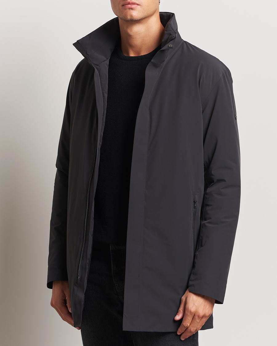 Herre |  | Scandinavian Edition | Town II Waterproof Lightweight Coat Carbon