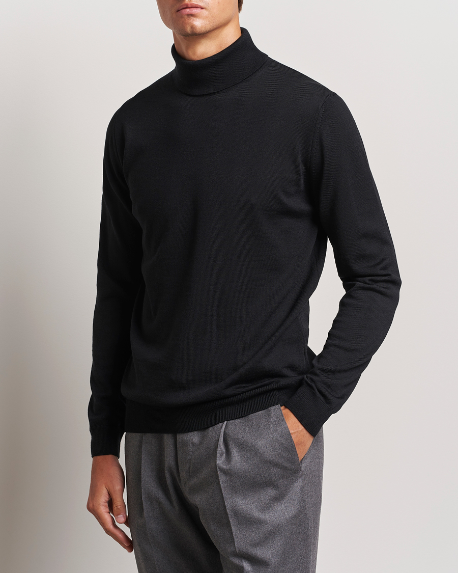 Herre |  | Stenströms | Merino Rollneck Black