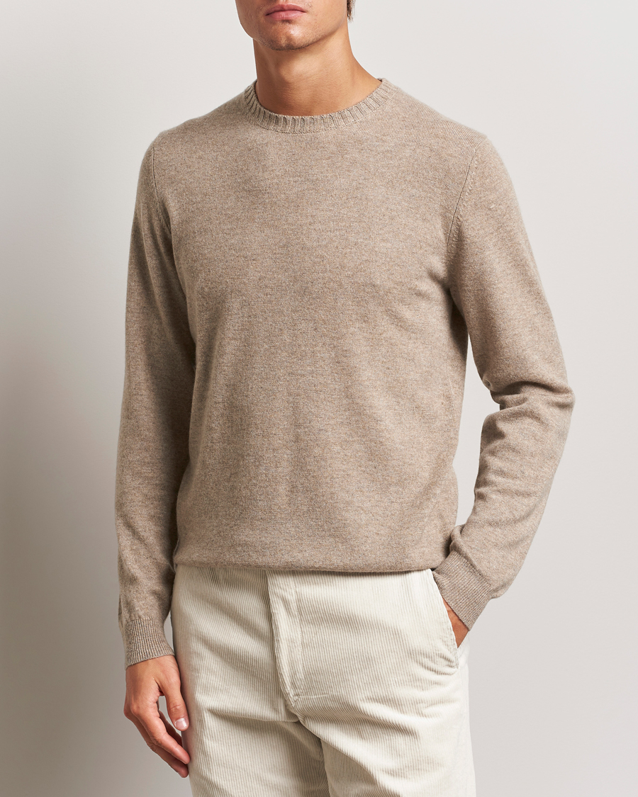 Herre |  | Stenströms | Cashmere Crewneck Beige