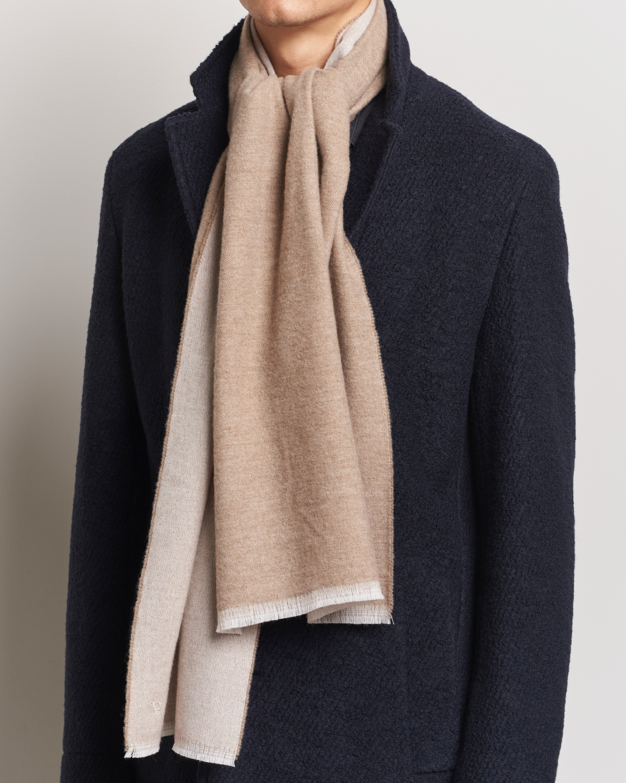 Herre |  | Stenströms | Wool Scarf Beige