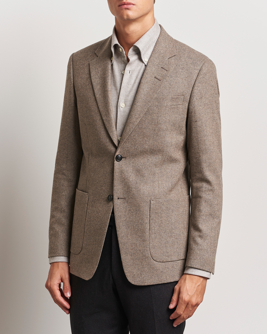 Herre |  | Tiger of Sweden | Justin Brushed Wool Blazer Burlywood