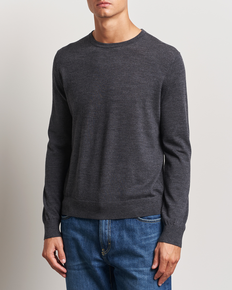 Herre |  | Tiger of Sweden | Connor Crew Neck Pullover Grey Street