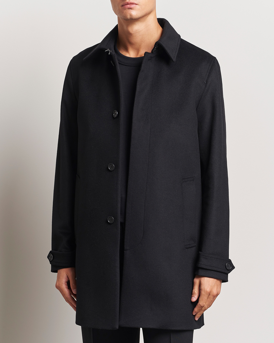 Herre | Business & Beyond - Formal | Tiger of Sweden | Cane Wool/Cashmere Coat Black