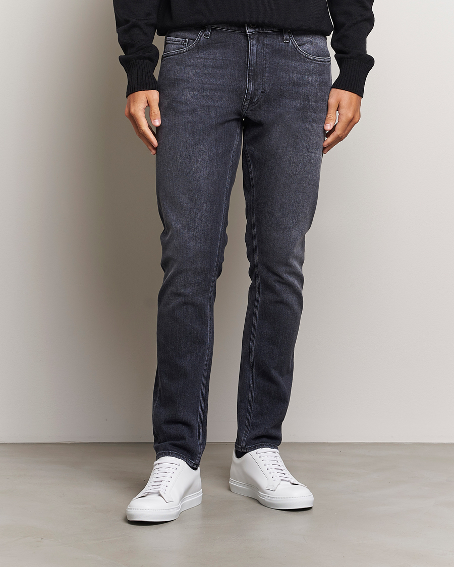 Herre |  | Tiger of Sweden | Pistolero Stretch Cotton Jeans Washed Black