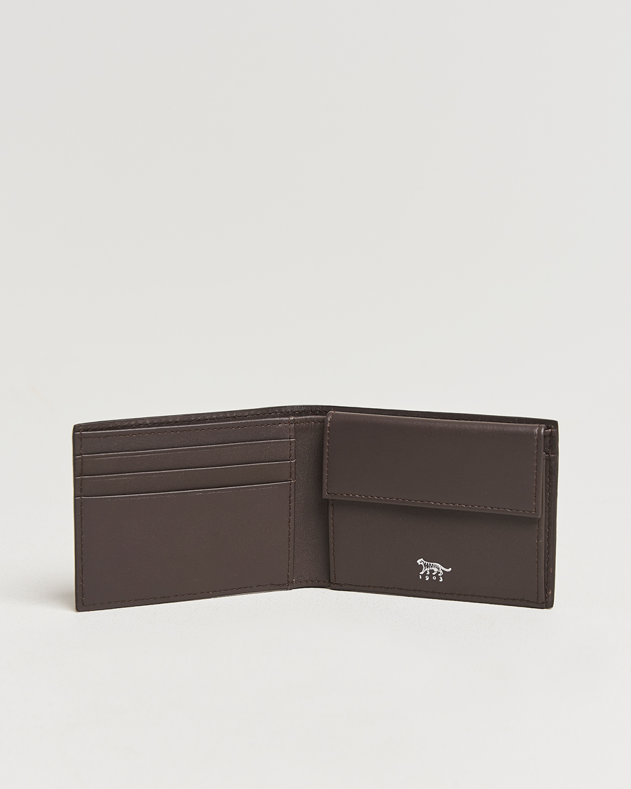 Herre |  | Tiger of Sweden | Wivalius Leather Wallet Dark Brown