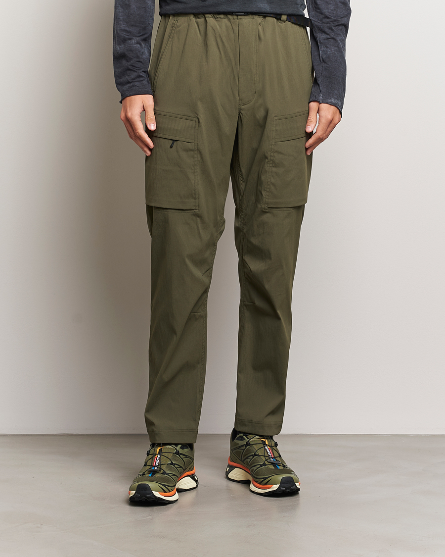 Herre | Funktionelle bukser | Goldwin | Cordura Stretch Cargo Pants Military Green