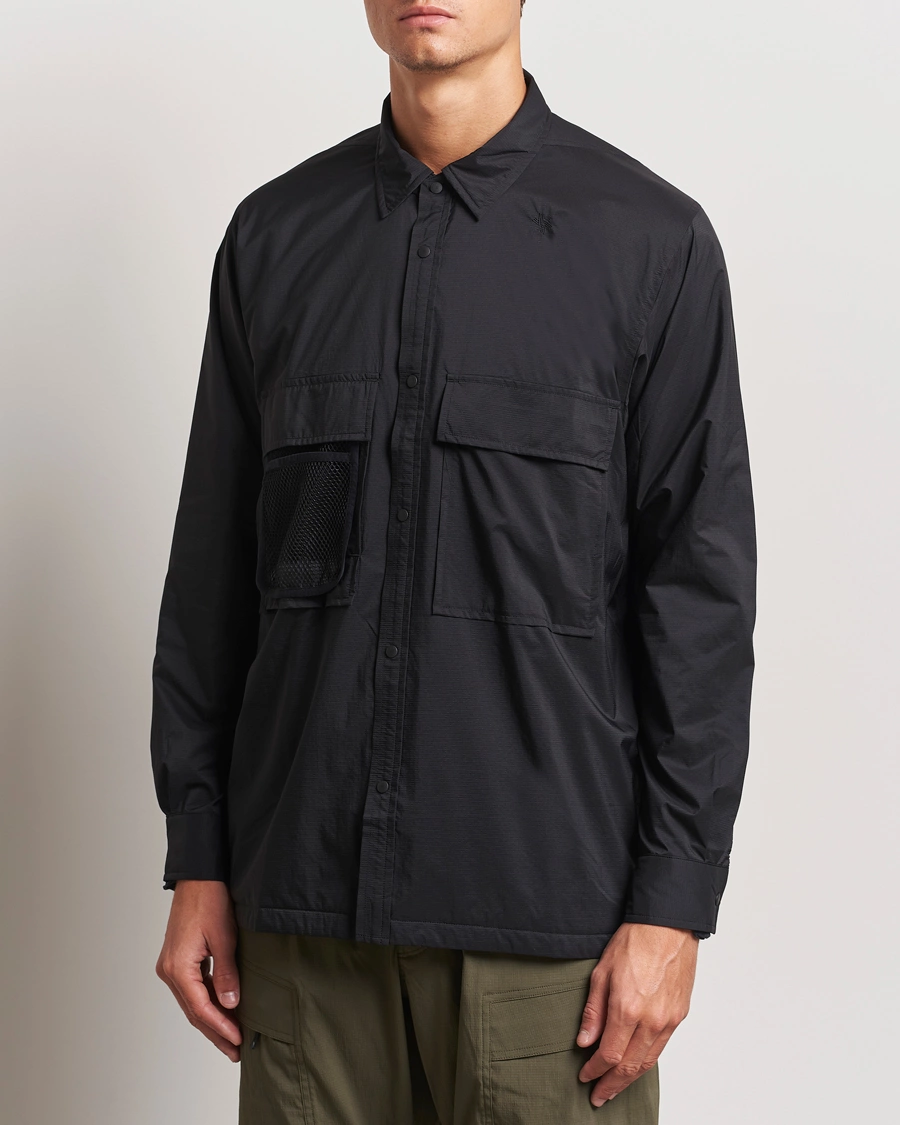 Herre | Shirt Jackets | Goldwin | Pertex Field Warm Shirt Black