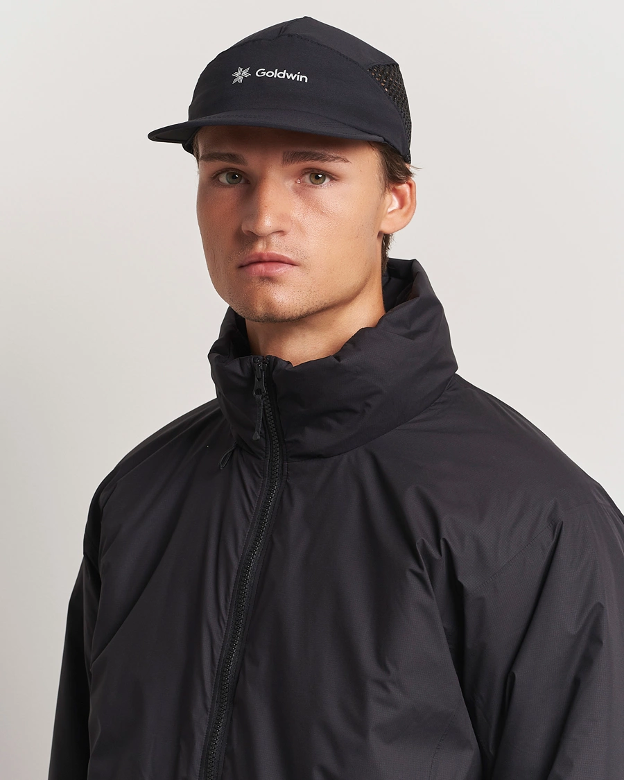 Herre | Tilbehør | Goldwin | Utility Jet Mesh Run Cap Black