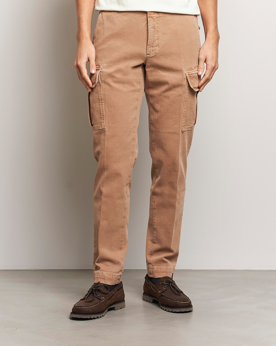 Herre |  | Incotex | Slim Fit Cargo Pants Military