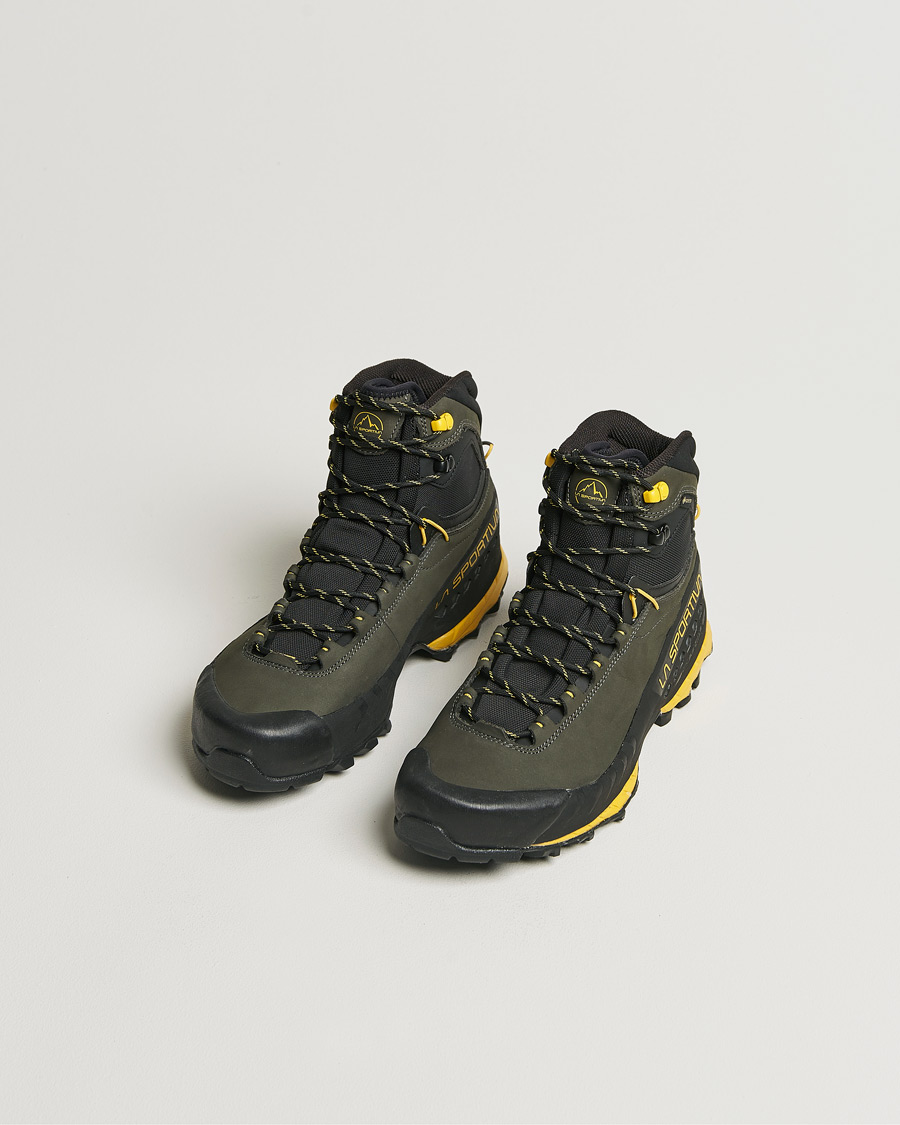 Herre | Sorte sneakers | La Sportiva | TX5 Mid GTX Hiking Boots Carbon/Yellow