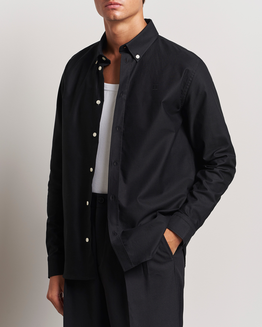 Herre |  | LES DEUX | Konrad Oxford Shirt Black