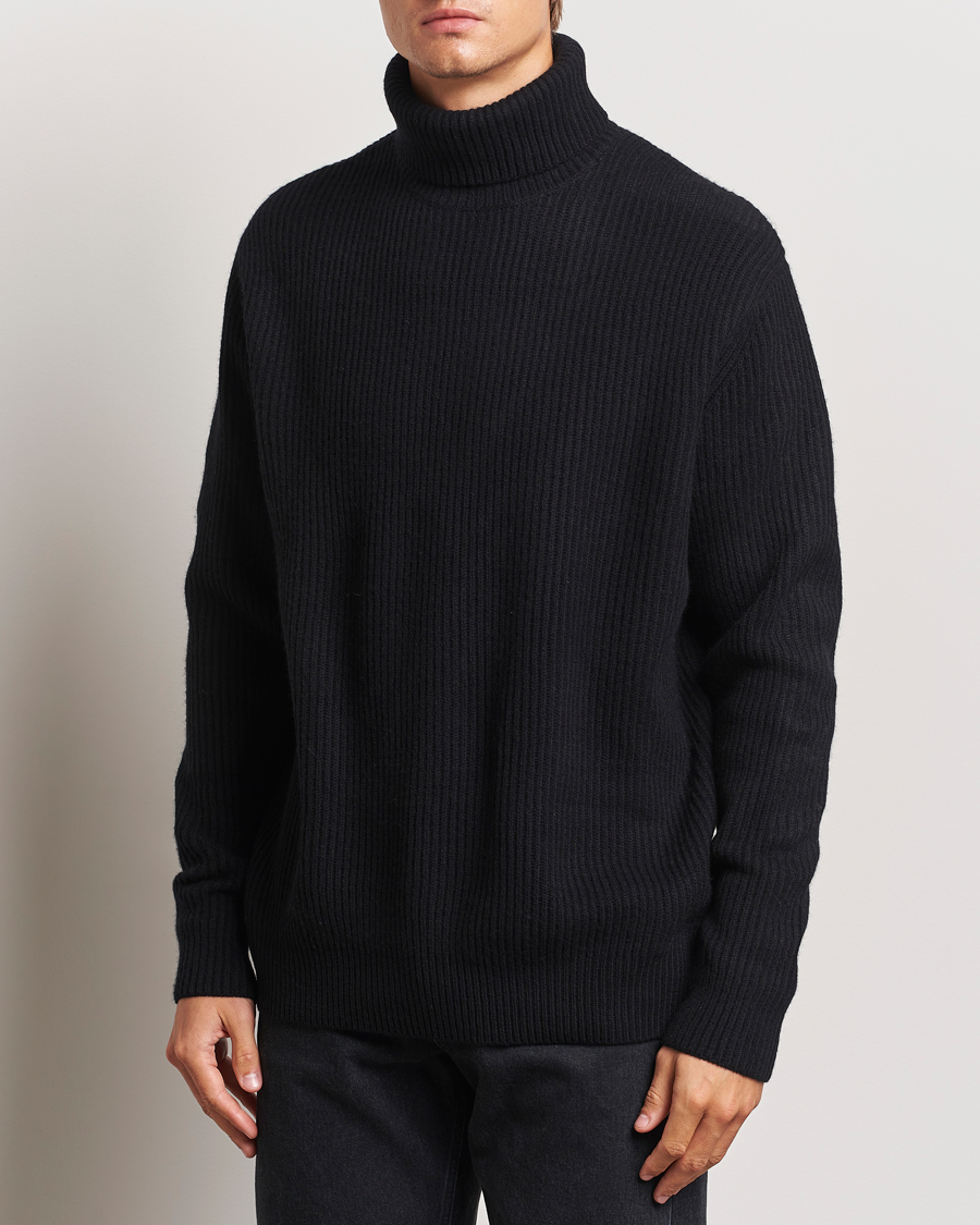 Herre |  | LES DEUX | Eddie Wool Rib Rollneck Black