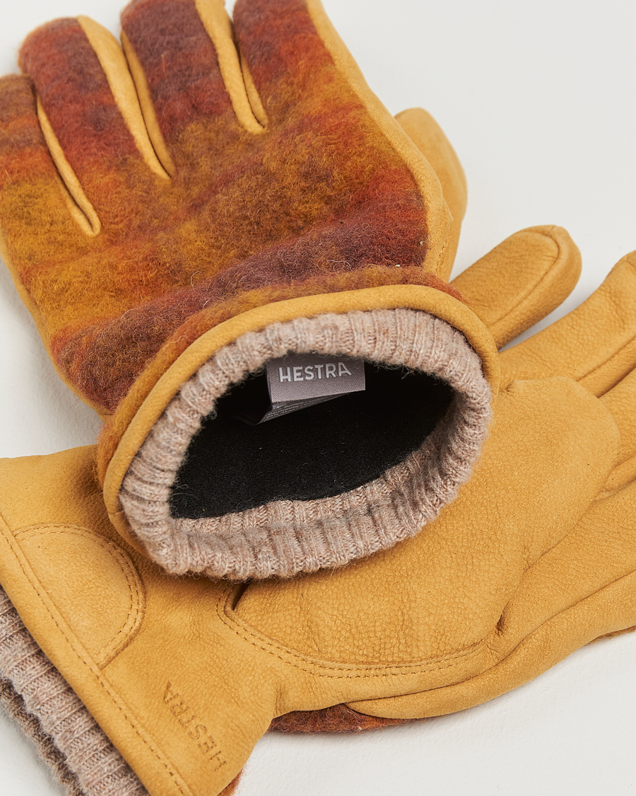 Herre |  | Hestra | Noah Wool/Nubuck Primaloft Glove Multi