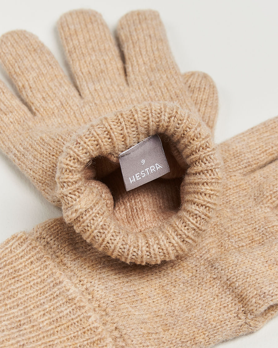 Herre |  | Hestra | Raggwool Glove Beige