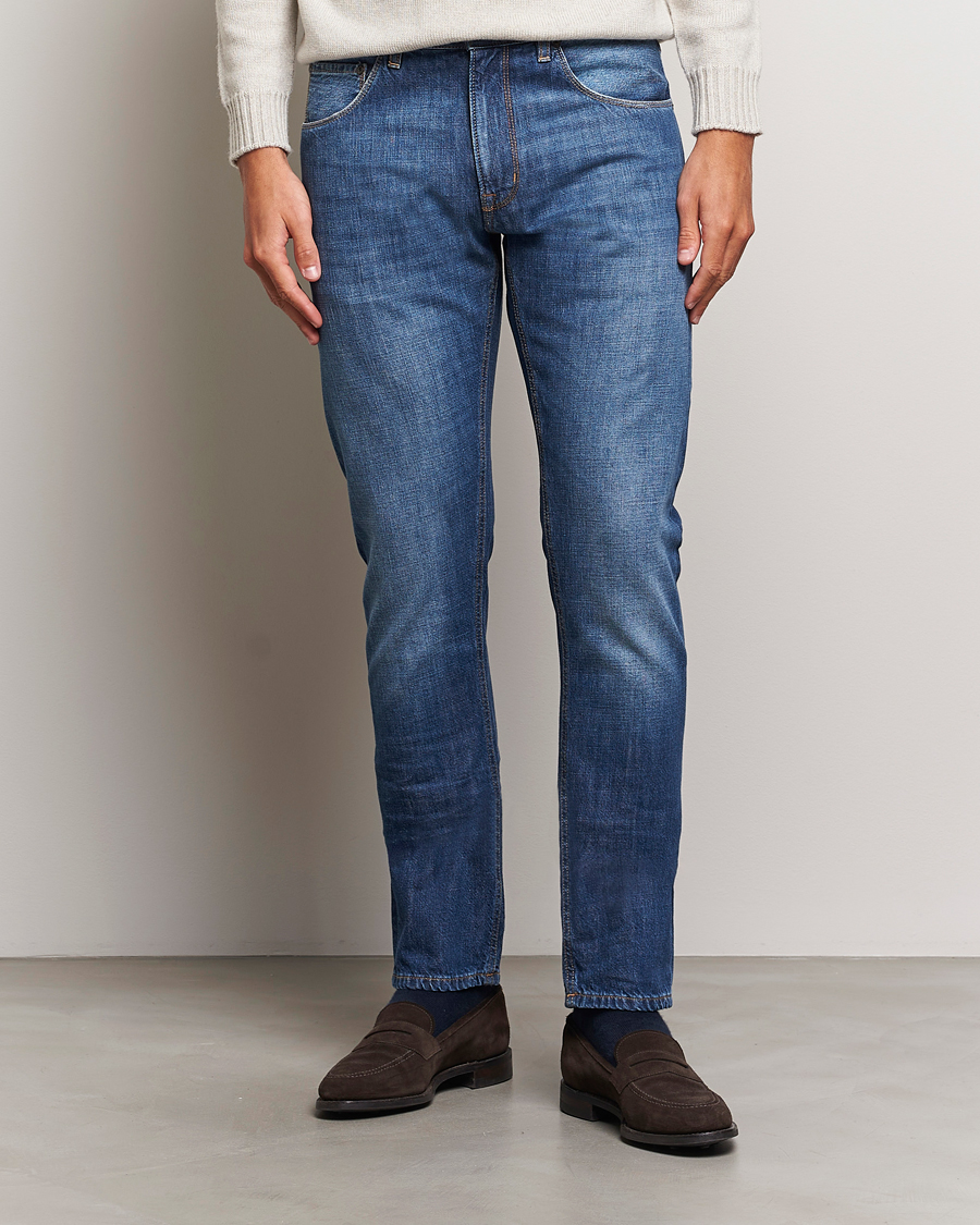Herre |  | PT01 | Slim Fit Jeans Medium Blue