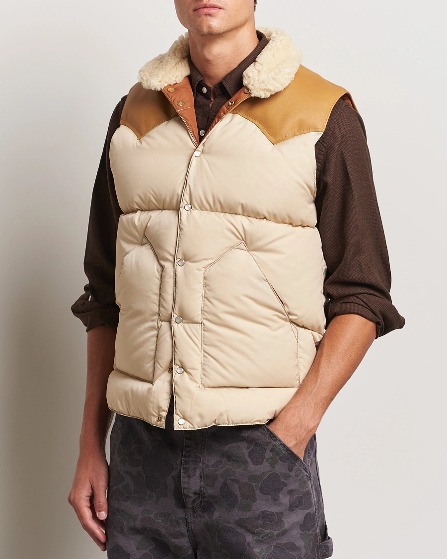 Herre |  | Rocky Mountain Featherbed | Christy Vest Light Beige