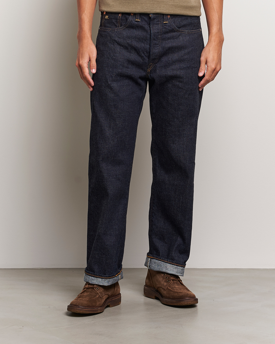 Herre | Straight leg | RRL | Vintage Five 5-Pocket Denim East/West Rinse