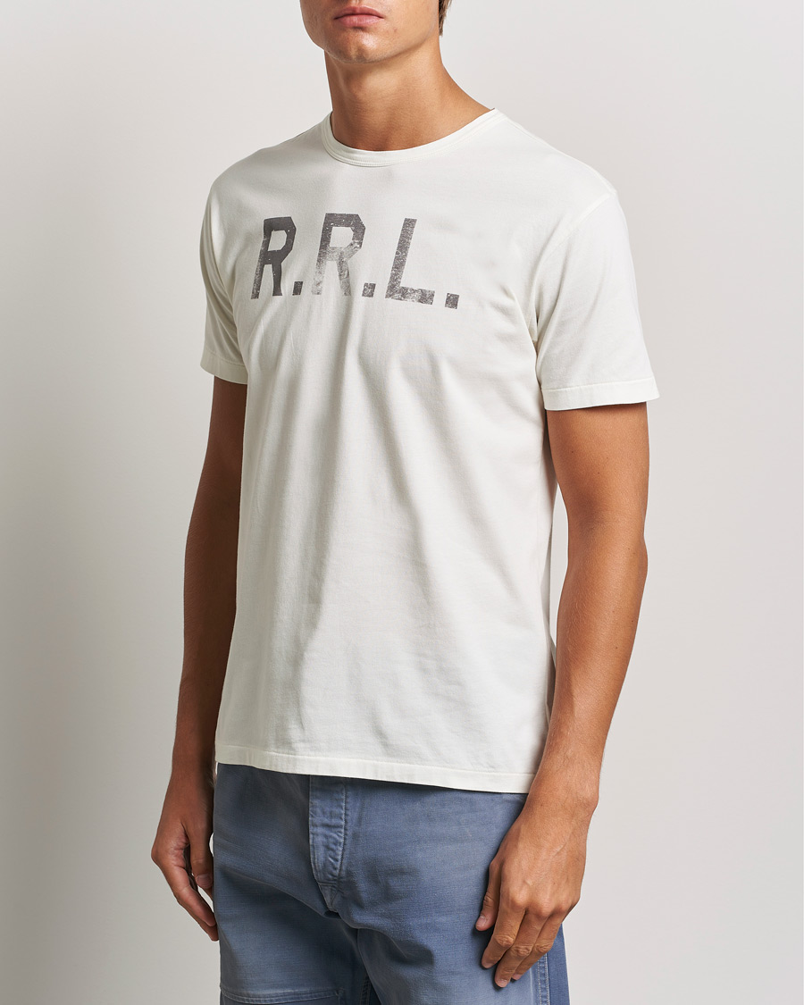 Herre |  | RRL | Graphic Short Sleeve T-Shirt White