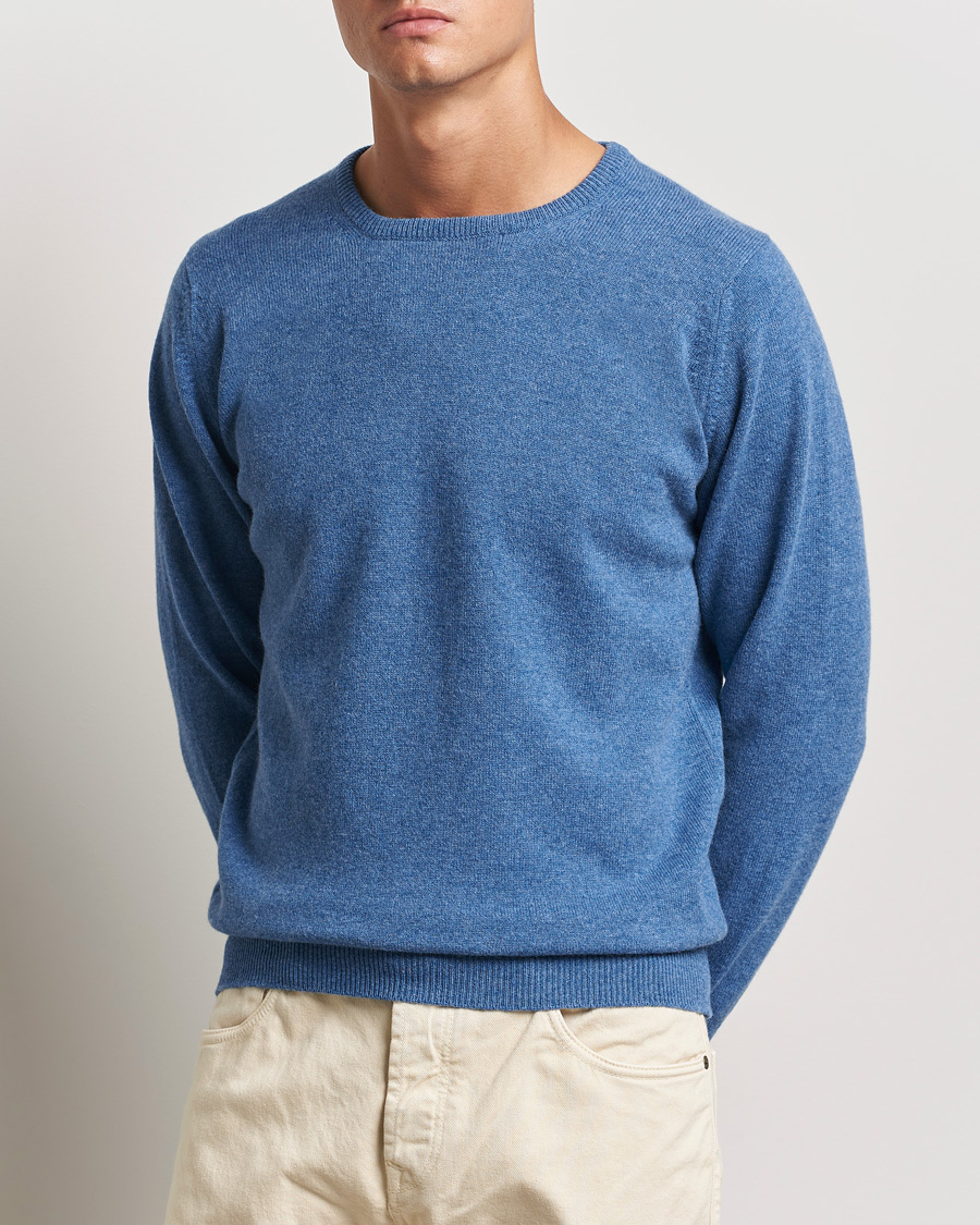 Herre |  | William Lockie | Rob Lambswool Crewneck Jeans