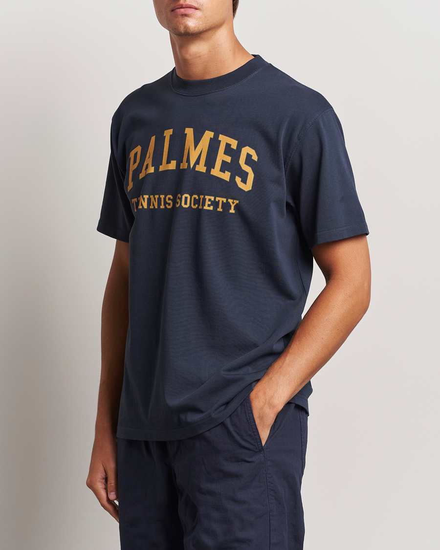 Herre | Kortærmede t-shirts | Palmes | Ivan T-Shirt Navy