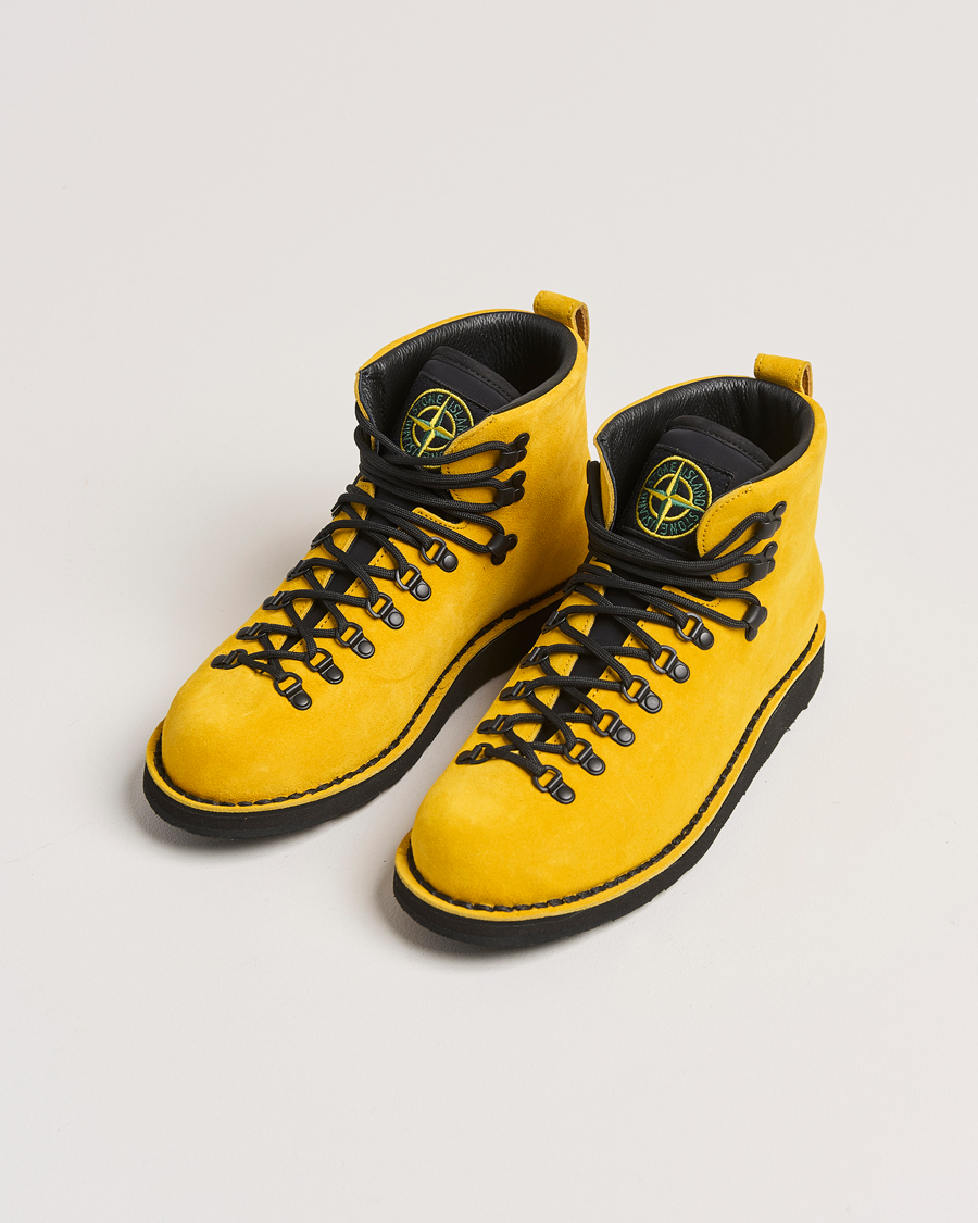 Herre |  | Stone Island | Suede Boot Yellow