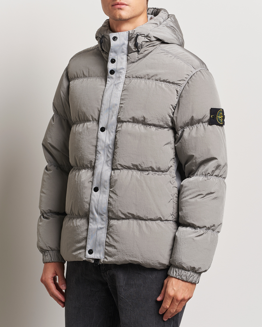 Herre |  | Stone Island | Nylon Metal Down Jacket Grey