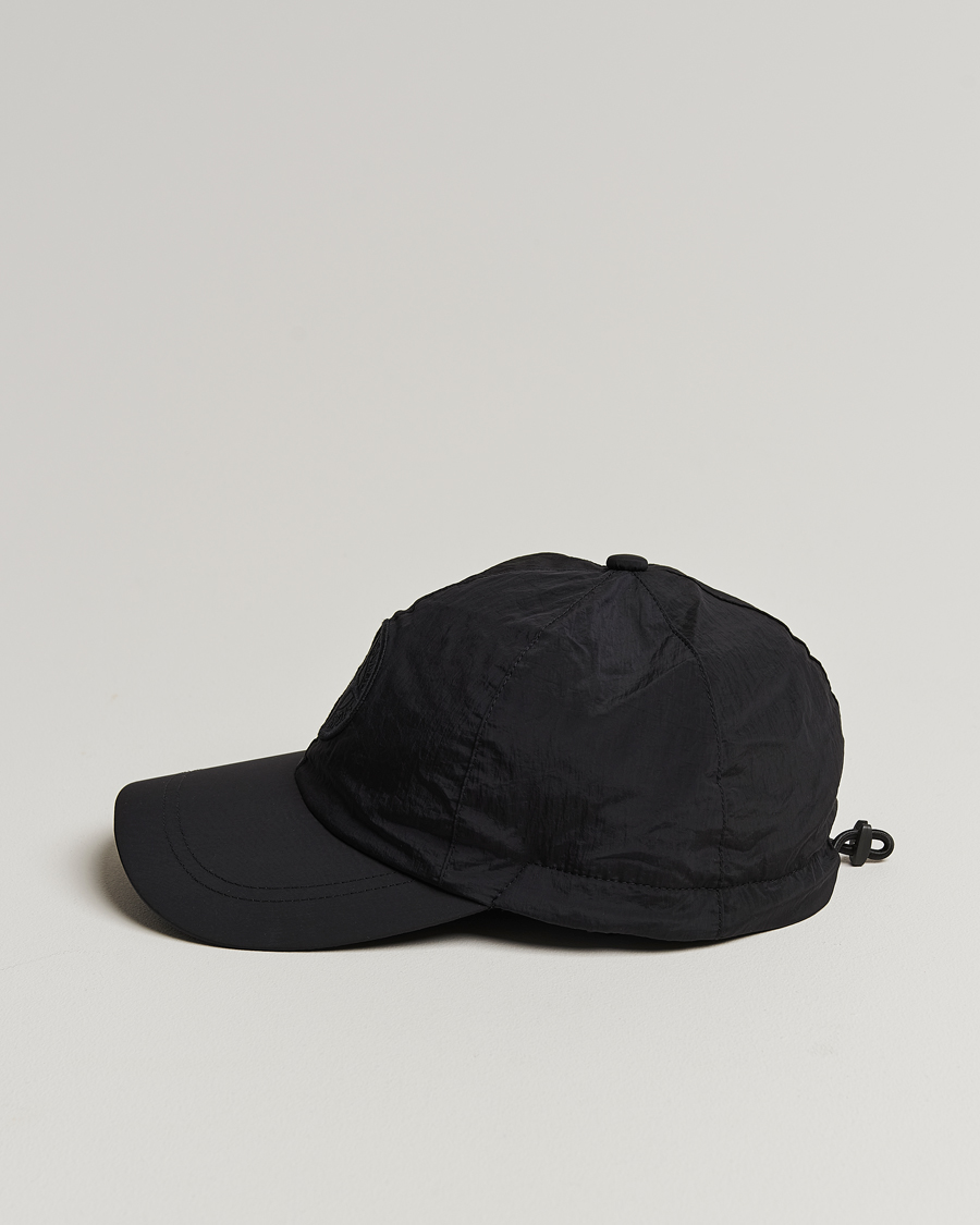 Herre |  | Stone Island | Nylon Metal Logo Cap Black