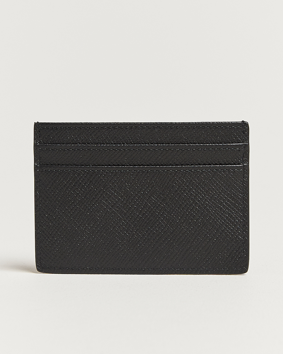 Herre |  | Smythson | Panama Flat Cardholder  Black