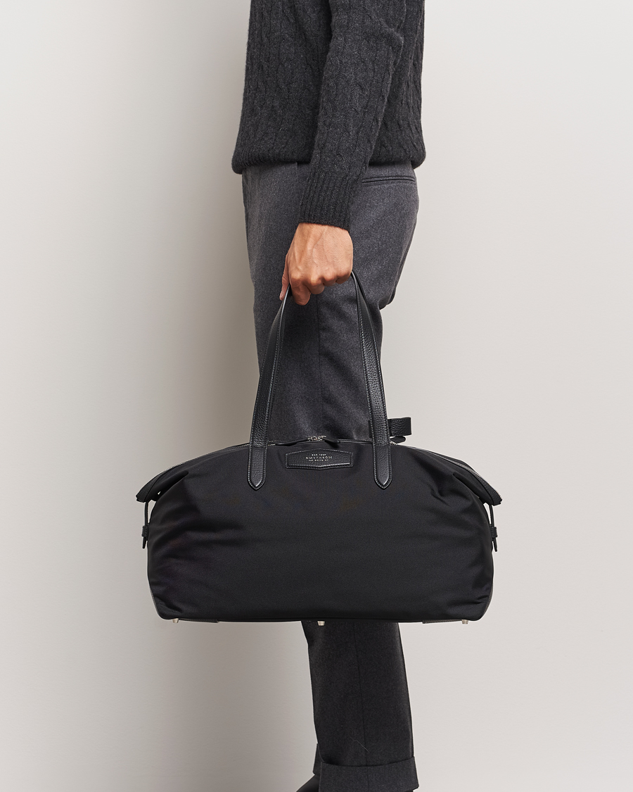 Herre |  | Smythson | Canvas Norton Small Travel Bag Black