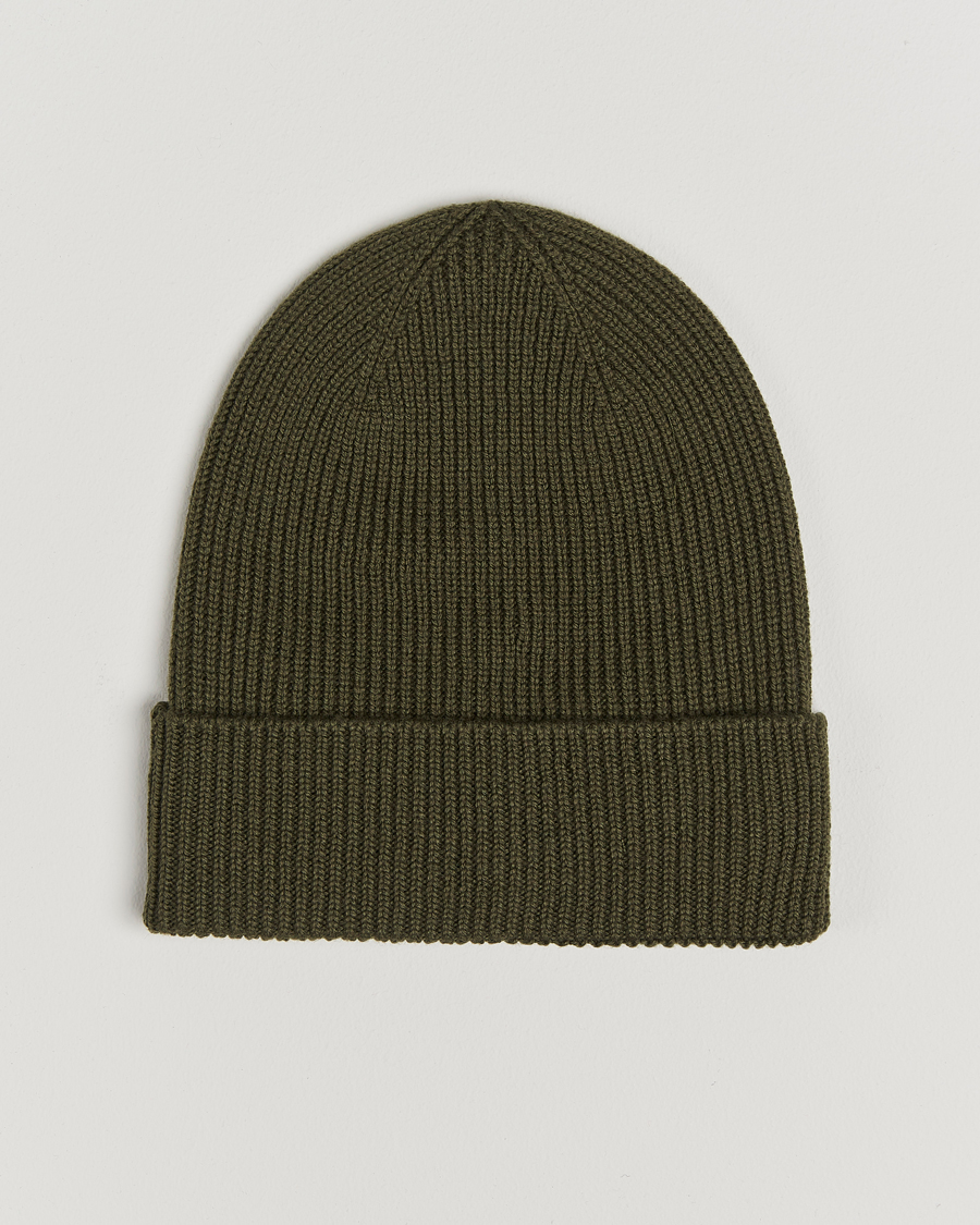 Herre |  | Moncler | Rib Wool Beanie Military