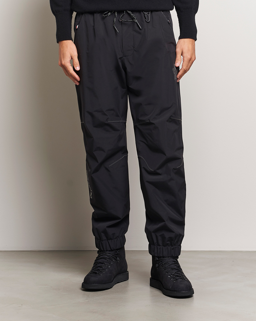 Herre |  | Moncler Grenoble | Nylon Drawstring Trousers Black