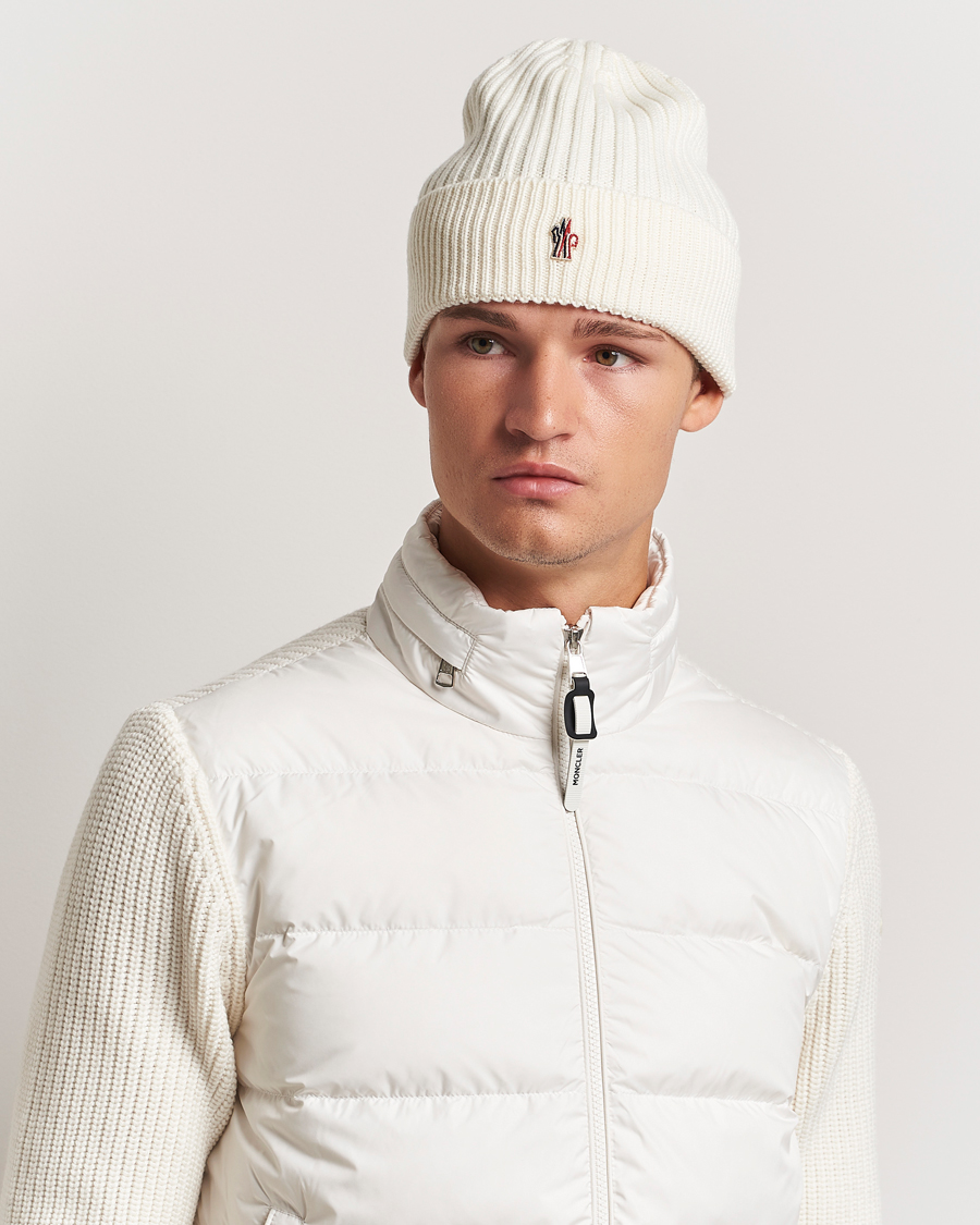 Herre |  | Moncler Grenoble | Beretto Beanie Off White