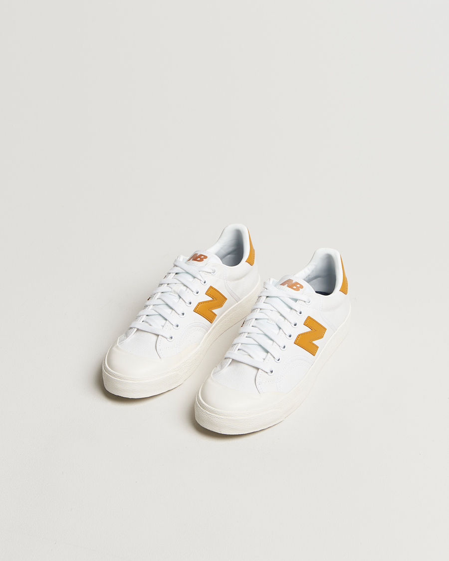Herre |  | New Balance | B100 Sneakers White/Yellow