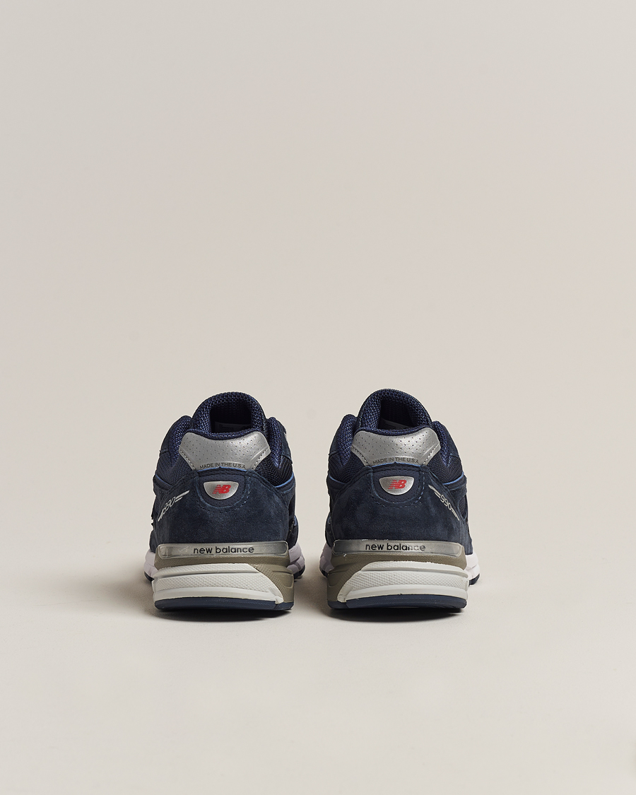 Herre | Sko | New Balance Made In US & UK | New Balance Made in USA 990v4 Sneakers Navy