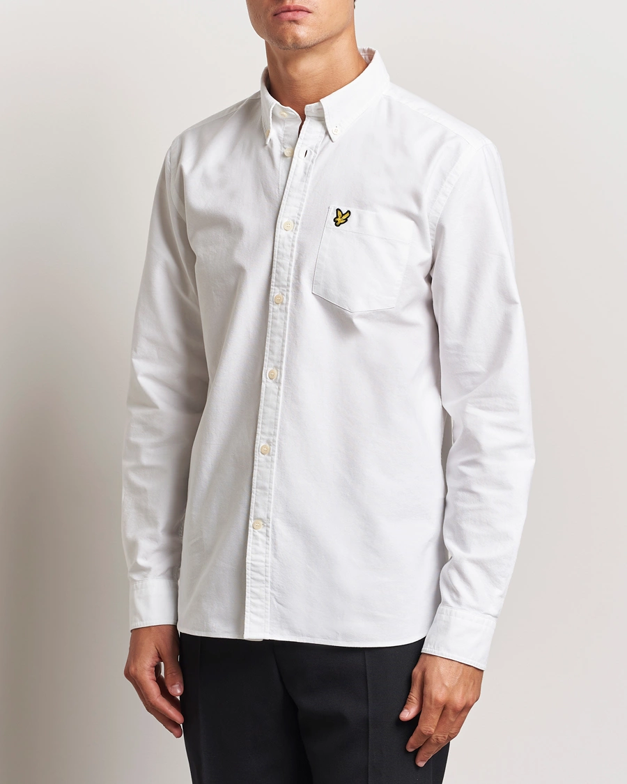 Herre |  | Lyle & Scott | Lightweight Oxford Shirt White