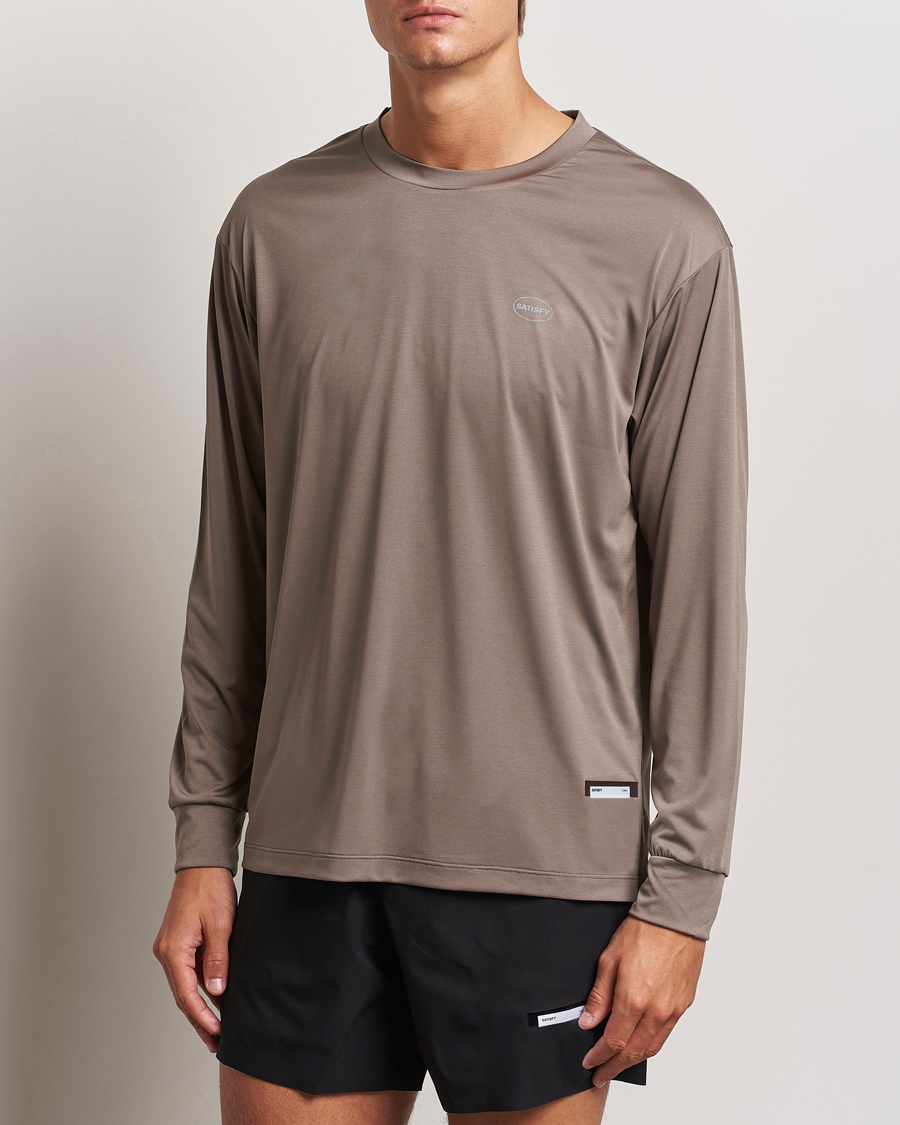 Herre |  | Satisfy | AuraLite Long Sleeve T-Shirt Falcon