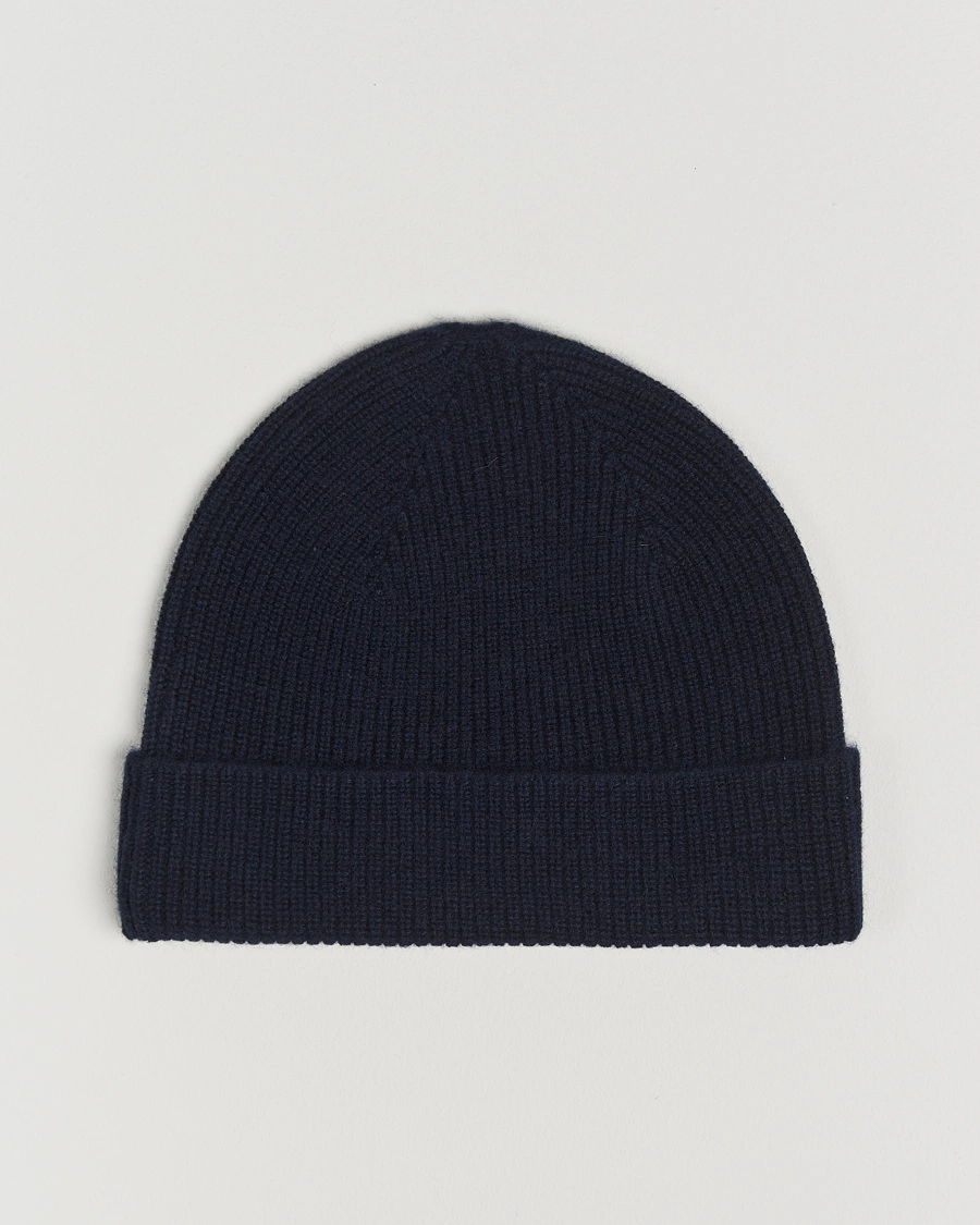 Herre |  | Zegna | Cashmere Beanie Navy