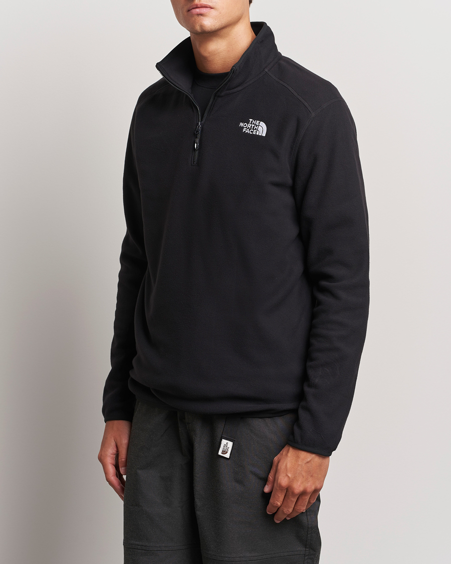 Herre |  | The North Face | 100 Glacier Fleece 1/4 Zip Black