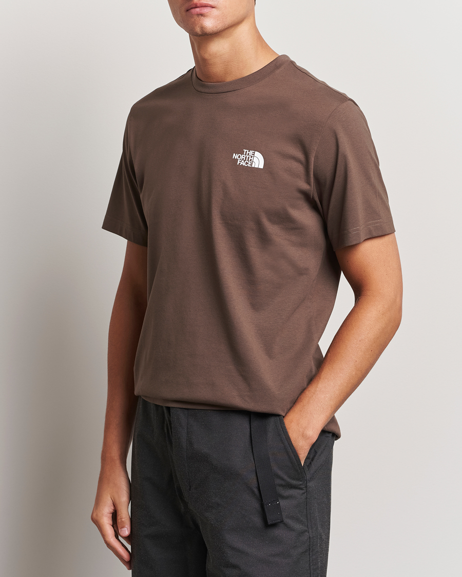 Herre |  | The North Face | Simple Dome Tee Dark Brown