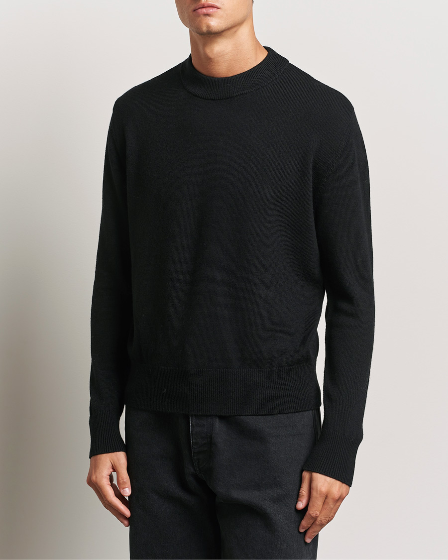 Herre |  | Sunflower | Moon Merino Crewneck Black