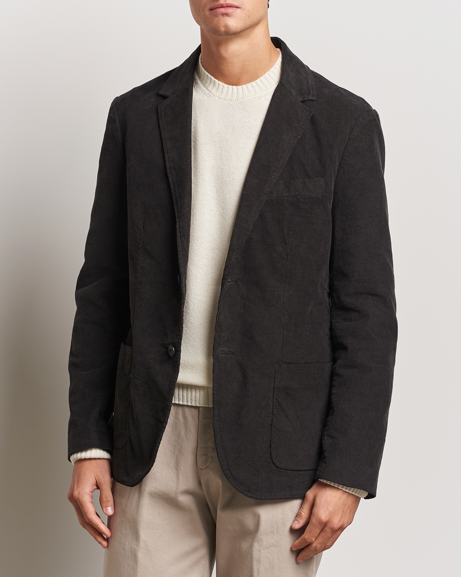 Herre |  | Sunspel | Relaxed Corduroy Blazer Coffee