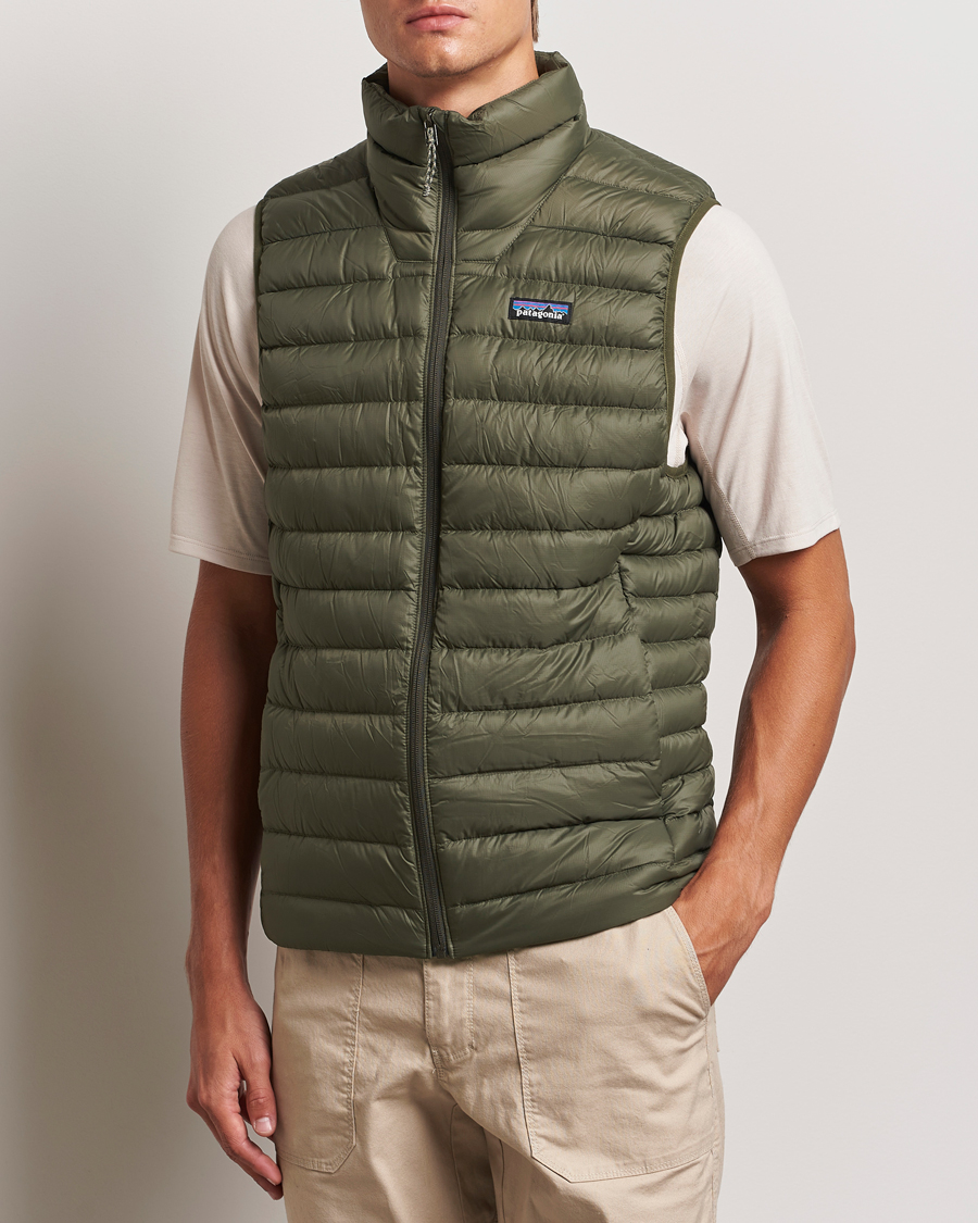 Herre |  | Patagonia | Down Sweater Vest Pine Needle Green