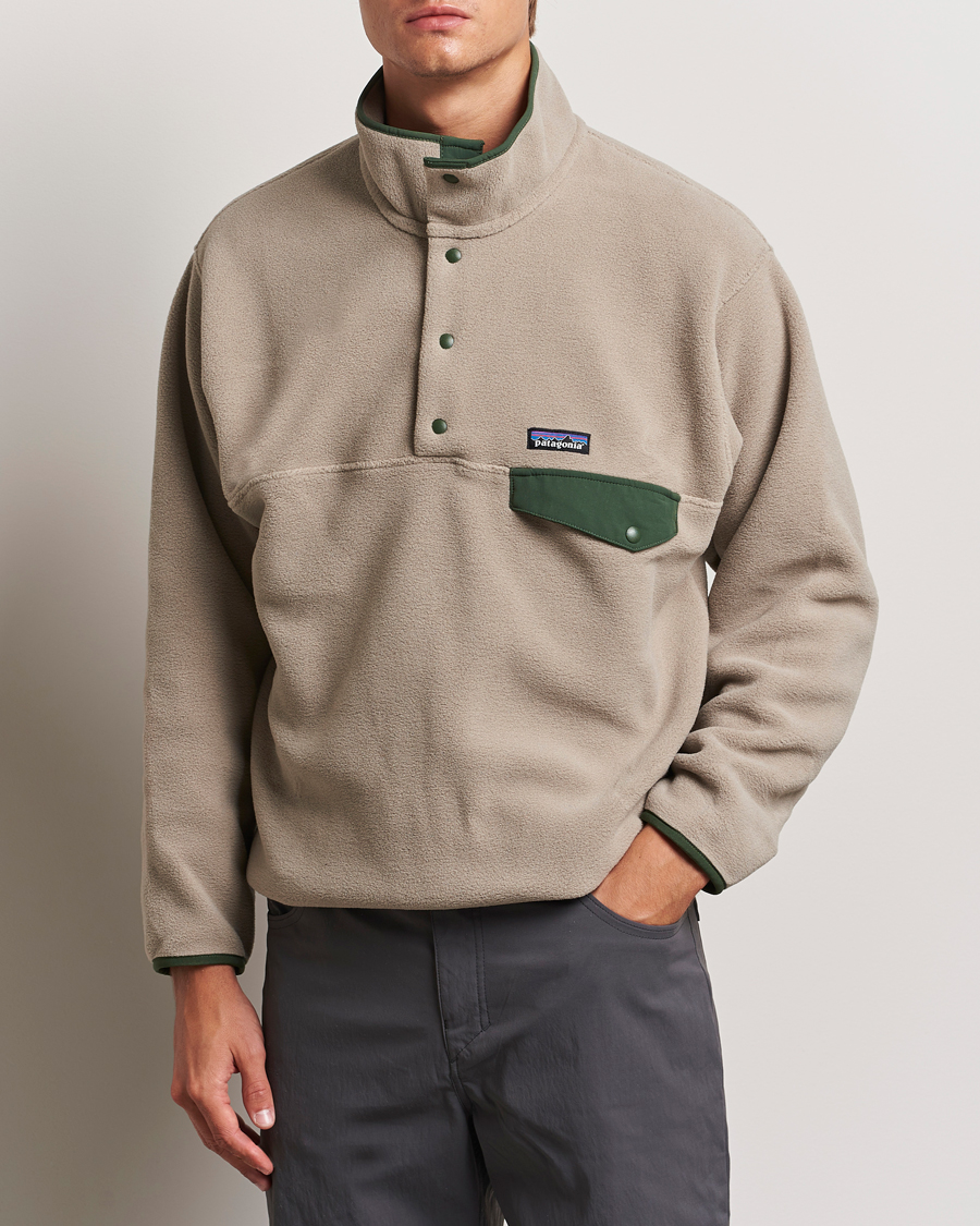 Herre | Fleecetrøjer | Patagonia | Synch Snap T Half Zip Fleece Seabird Grey